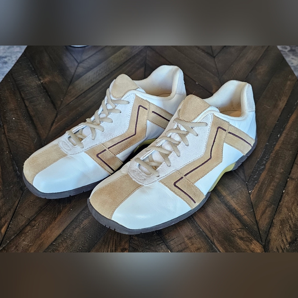 Steve Madden Y2K Vintage Leather & Suede Sneakers, Rare EUC!